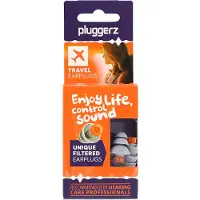 Pluggerz Earplugs Travel Uni-Fit 1 St