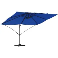 vidaXL Sonnenschirm 351 x 250 x 260 cm Polyester und Aluminium