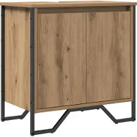 vidaXL Waschbeckenschrank Artisan-Eiche 60 x 35 x 60 cm Holzwerkstoff