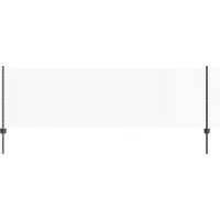 vidaXL Sechseckzaun mit Pfosten 100 x 0,8 m PVC-beschichteter Stahl