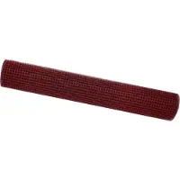 vidaXL Doppelstabmattenzaun 2500 x 150 cm Rot