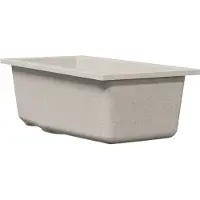 vidaXL Küchenspüle Beige 21 x 44 x 14 cm Granit