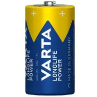 Varta Batterie Longlife Power 4914121422 7800mAh 2 Stück Packung mit 6 Stück