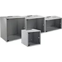 EFB Elektronik Fronttür für Wandgehäuse BASIC 09HE Glas, mit Scharnieren und Schloss inkl. Scharnier und Schloss