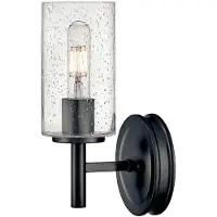 HINKLEY Wandlampe Collier, dimmbar, schwarz, für Wohn- / Esszimmer, Metall, Antik, Wandleuchte, Wandlampe Innen