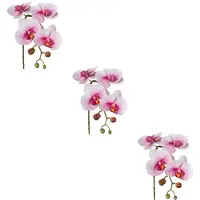 Creativ Green Kunstblume "Phalaenopsis 3D-print" mit Real-Touch-Blüten