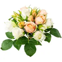 Creativ Green Kunstblumenstrauß "Rosenbouquet"