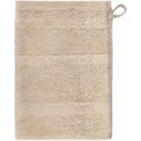 Cawö Waschlappen Noblesse2 Uni Beige (6er-Set)