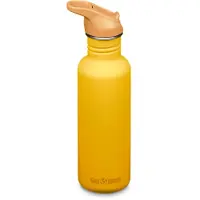 Klean Kanteen Classic Water Bottle 1011195 Sunset, Flip Seal Sport Cap, Trinkflasche, 800 ml