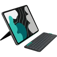 Logitech Flip Folio, QWERTY, Nordisch, 1,9 cm, 1 mm, Apple, iPad Pro 13-inch (M4), iPad Air 13-inch (M2 & M3)