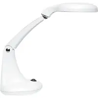 Unilux 400108074, Weiß, Glas, Kunststoff, Homeoffice, Büro, 1 Glühbirne(n), 12 W, LED