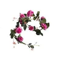 Botanic-Haus Kunstblume "Rosengirlande Dijon"