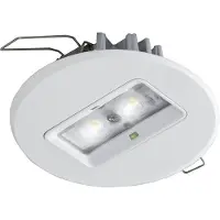 ABB 2W Selbstversorgende LED Notfall Einbau Downlight DALI - 7TCA091180R0302