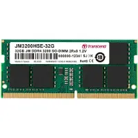 Transcend JetRam JM3200HSE-32G, 32 GB, 2 x 8 GB, DDR4, 3200 MHz, 260-pin SO-DIMM