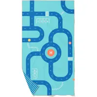 Quut Dwustronny recznik plazowy PlayTowels L (180 x 100cm) Road
