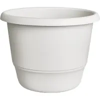 Elho Amiga Rund 35 Weiße Pflanzenkübel - 35 x 34,5 x 26 cm