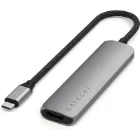 Satechi ST-P4SS, USB Typ-C, HDMI, USB 3.2 Gen 2 (3.1 Gen 2) Type-A, USB Typ-C, 10000 Mbit/s, 60 Hz, 4096 x 2160, 2160p