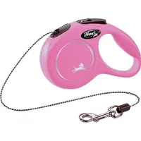 Flexi 07035 3 M Cats Leash Rosa