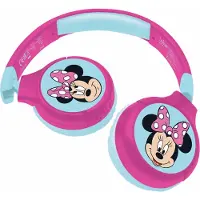 Disney - Disney Minnie Mouse - 2 in 1 Foldable Headphones (HPBT010MN)