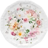 Rosenthal Maria Pink Rose Brotteller 17 cm Maria Pink Rose 10430-407165-10217