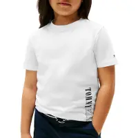 Tommy Hilfiger T-Shirt Graphic KB0KB09870 Weiß Regular Fit 152