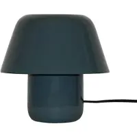 Leitmotiv - Tischleuchte Afan - Jeansblau - 20x20x19cm Tischlampe - Nachttischlampe, Wohnzimmer, Schlafzimmer