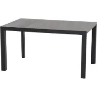 Siena Garden Silva Dining Tisch 140x90 cm – Aluminium (matt anthrazit) & Keramikplatte (washed grey)