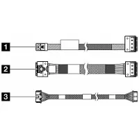 Lenovo - Speicherkabelkit - für M.2 SATA/x4 Chassis NVMe