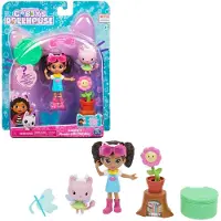 Spin Master Gabby's Dollhouse DREAMWORKS - Cat-tivity Set, Flower-rific Garden - Garten Set mit Gabby und Kitty Fee (engl. Kitty Fairy), 3 Jahr(e), Mehrfarbig