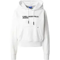 Karl lagerfeld Reg Logo Kapuzenpullover Weiß XS Frau Weiß XS