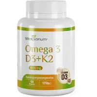 VitaSanum - Omega 3 D3+K2 1000 mg 1 20 St Kapseln
