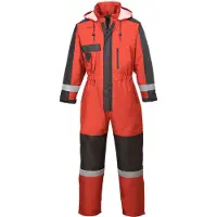 Portwest Winteroverall S 585 rot/schwarz Gr. S