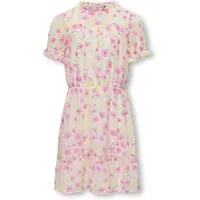 Kids Only Sommerkleid Amanda 15322508 Weiß Regular Fit