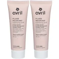 Avril Fluide matifiant x2 2x50 ml Emulsion