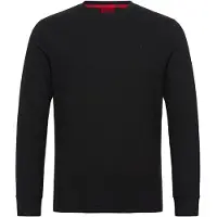 HUGO für Herren. 50532022 Austin Pyjama-Oberteil schwarz (XXL), Heimtextilien, Baumwolle, Langarm