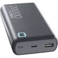 Cellularline ESSENCE TURBO 20000, 20000 mAh, 20 W, Grau