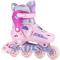 NILS Na13102 Filo Pink Eiskunstlaufkufen Grösse S (30-33) Nils Extreme