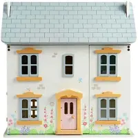 Bigjigs Toys hölzernes Sommerhaus-Puppenhaus