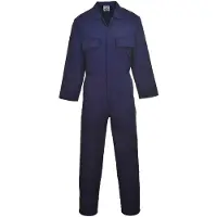 Portwest S999 Euro-Arbeitsoverall aus Polyester-Baumwolle Navy Tall Gr. L
