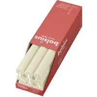 Bolsius Stabkerzen Rustik, 23/270 mm, Weiche Perle, , Brenndauer ca. 13h, 9 Stück pro Verpackung