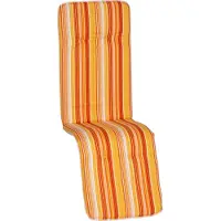 Beo Saumenauflage Relaxauflage orange gelb weiß gestreift
