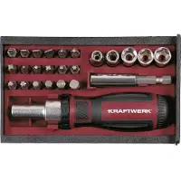 KRAFTWERK 306.378.003, 25 Stück(e), Hex (metrisch), Torx, 1/4", PH 1, PH 2, PH 3, PZ 1, PZ 2, PZ 3, TX10, TX15, TX20, TX25