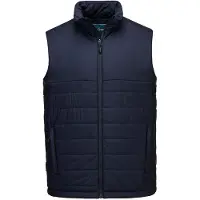 Portwest Professioneller Bodywarmer mit isolierten Lamellen – Größe S – Marine –
