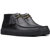 Clarks Torhill Hi Lederstiefel, Schwarz 42.5 EU