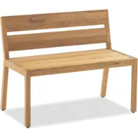 Niehoff Ann Sitzbank Teak massiv natur