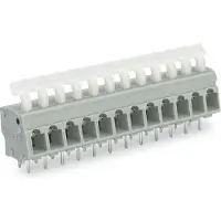 Wago 257-466 Klemmenleiste für Leiterplatten 0,08-2,5 qmm grau
