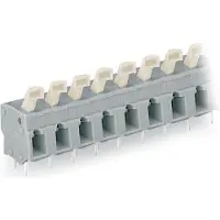 Wago 257-524 Klemmenleiste für Leiterplatten 0,08-2,5 qmm grau