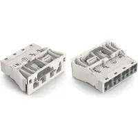 Wago 770-734 Snap-In-Stecker,4-polig,Kod. A,weiß 770734 - 100 Stück