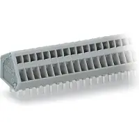 Wago 233-148 Klemmenleiste 48pol. grau 0,08-0,5qmm RM 2,54mm