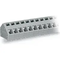 Wago 236-136 Klemmenleiste für Leiterplatten 0,08-2,5 qmm grau
